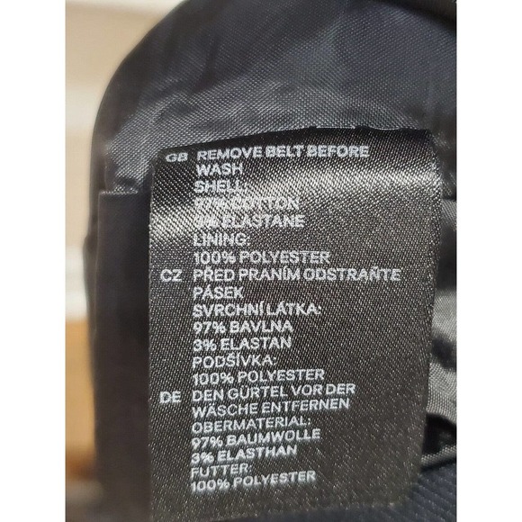 H&M Women's Multicolor Cotton Scoop Neck Sleeveless Casual Knee Length Dress 8 - Picture 9 of 12